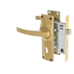 M1C40 - 3 Lever Lockset Gold -M1C40_A_L_T